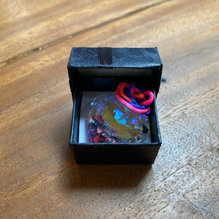 Heart Prism Glass