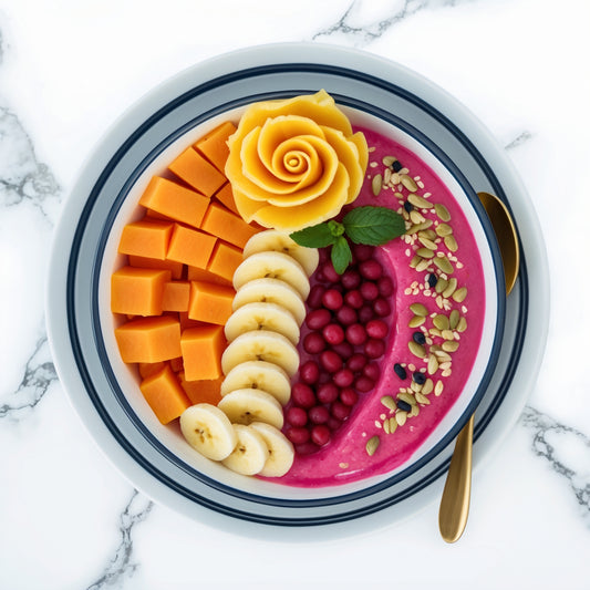Golden Tropical Smoothie Bowl