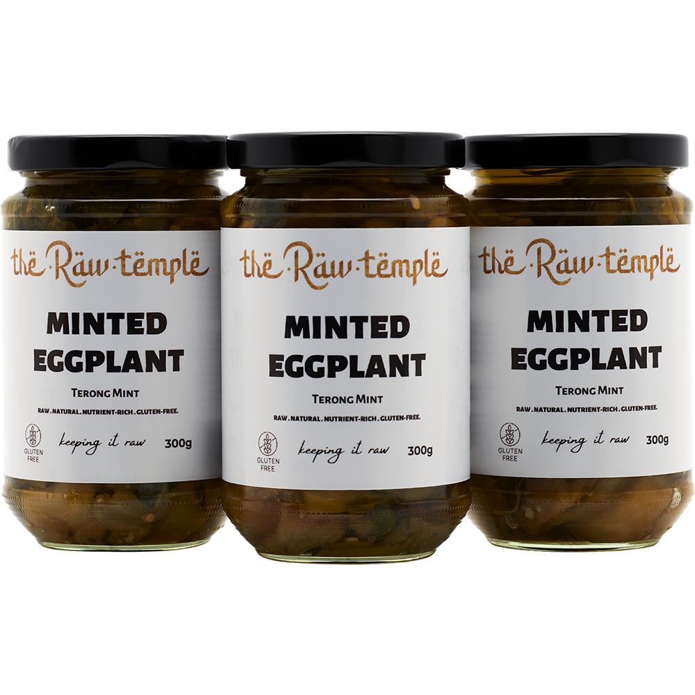 Minted Eggplant Jar